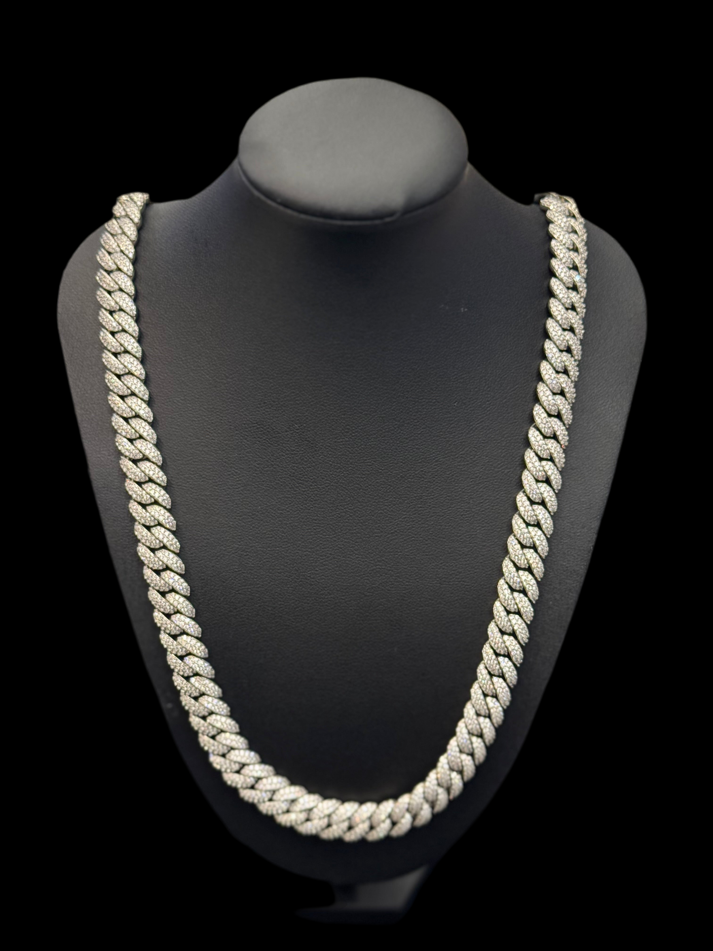 SILVER PLATED CUBAN 22’’