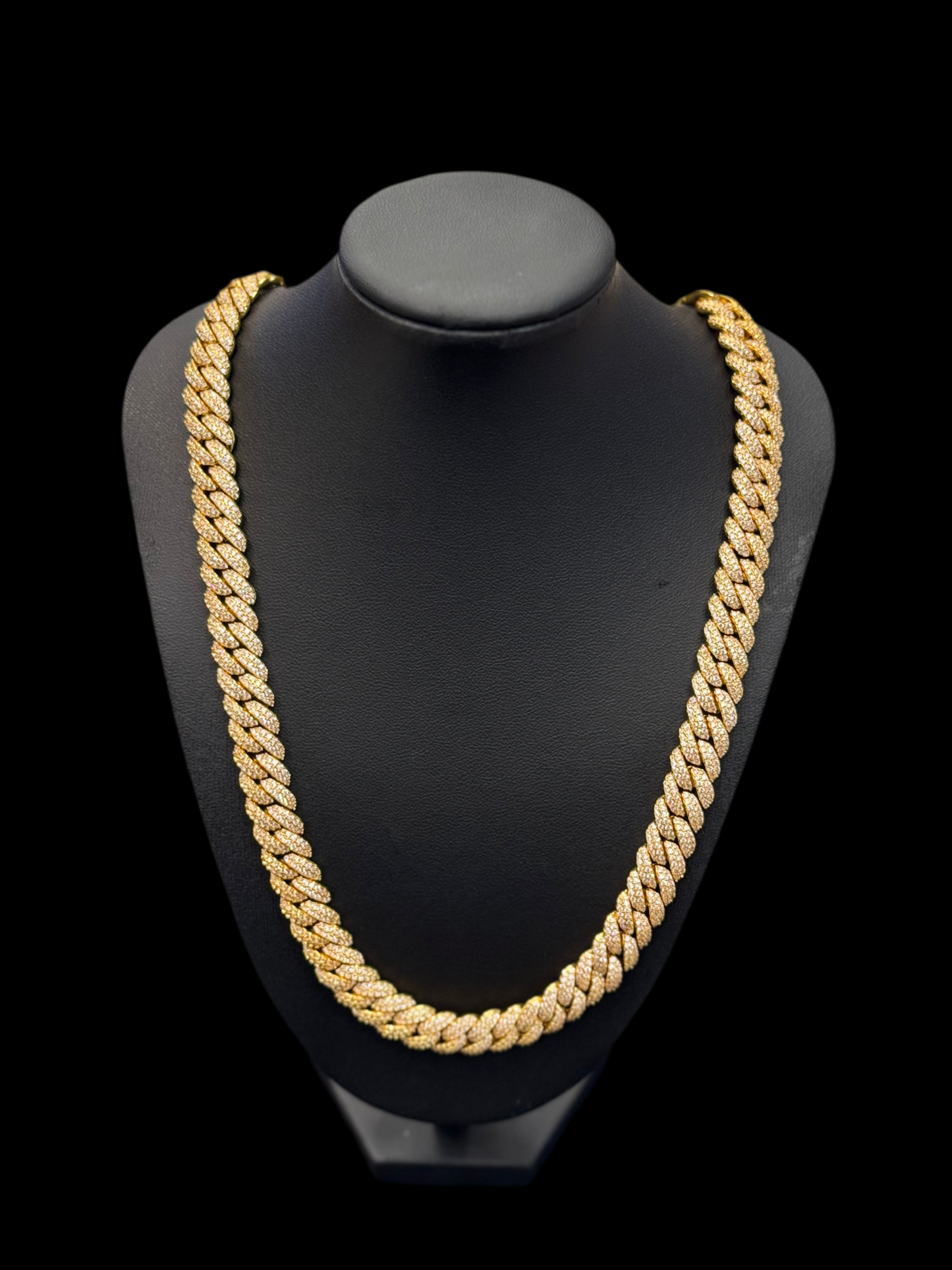 GOLD PLATED CUBAN 22’’